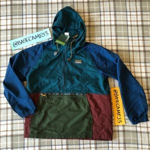 NWT L.L.Bean Large pullover parka rain jacket L